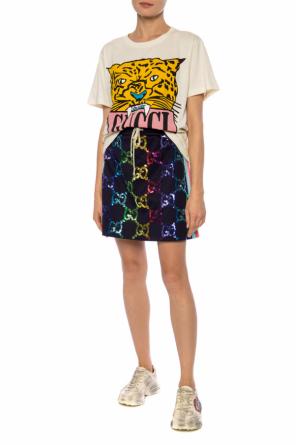 Colourful-printed t-shirt, zdjęcie 2 Colourful-printed t-shirt od Gucci